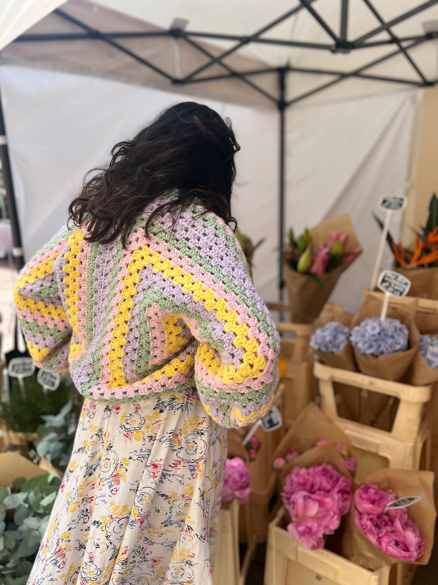 The Pastel Bloom Cardigan