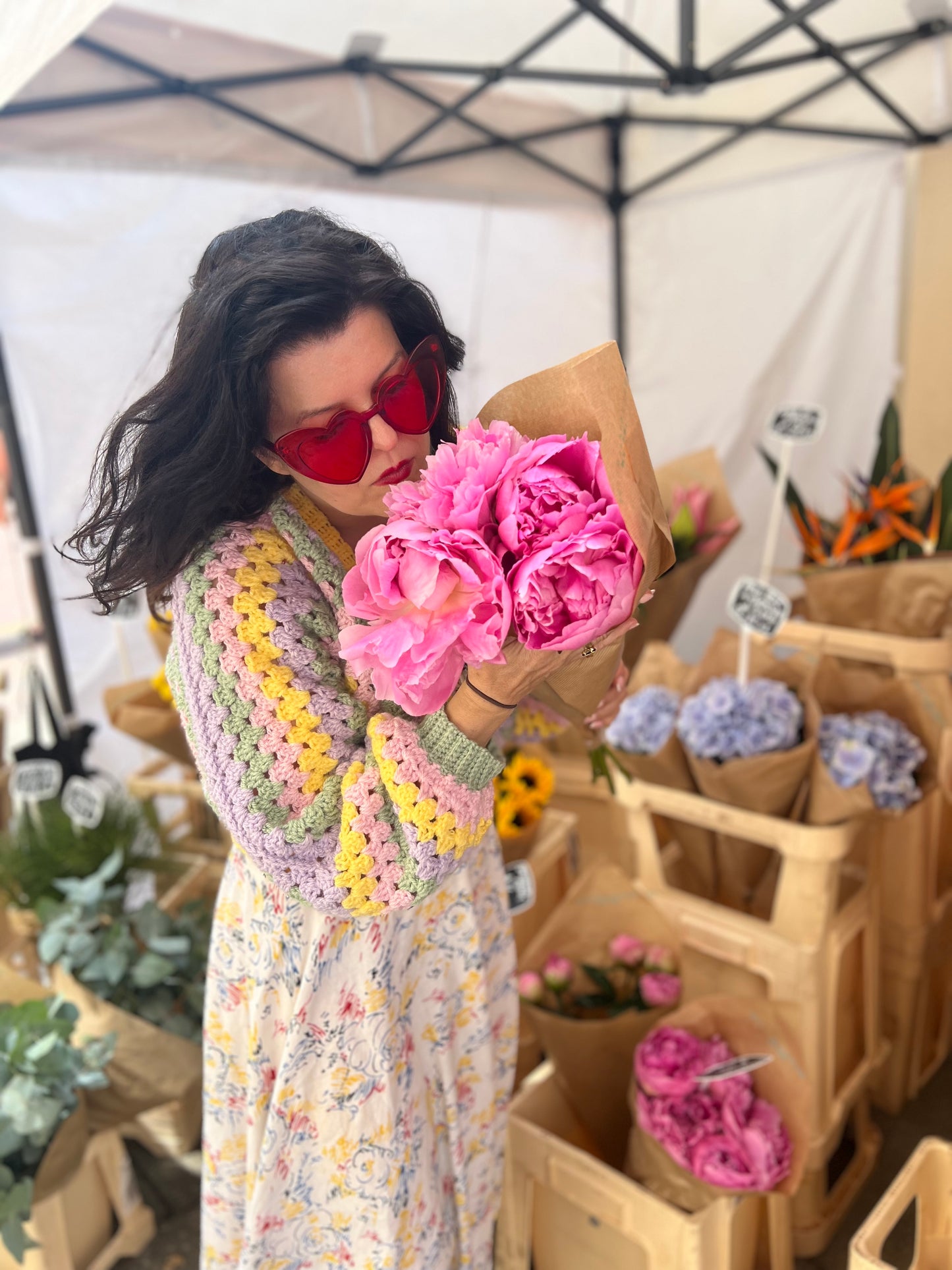 The Pastel Bloom Cardigan